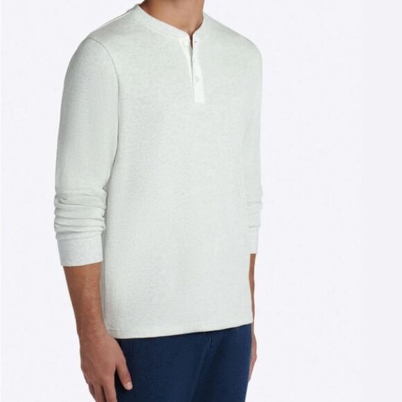 NWT Baguette Comfort Heather Henley Shirt - Picture 2 of 9